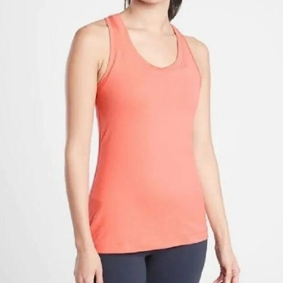 Athleta Coral Racerback Nitro Tank Top L Tall - Picture 1 of 8